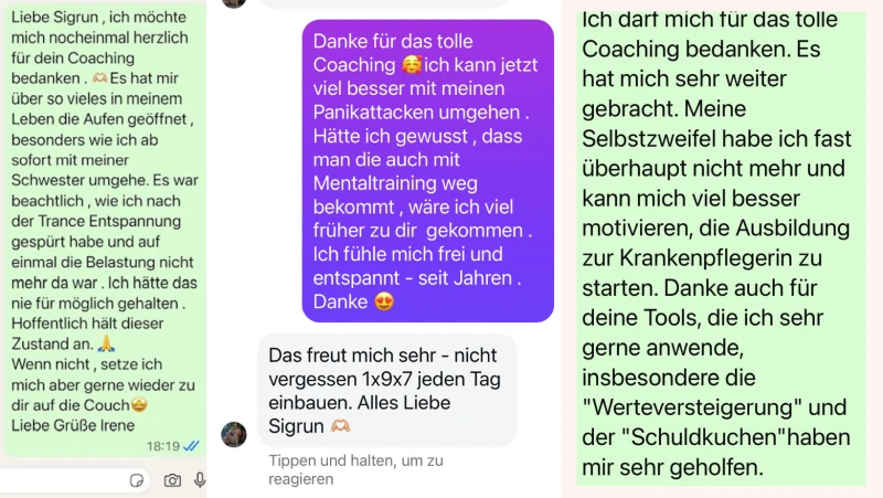 Feedback per WhatsApp